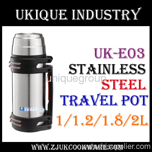 Vacuum Insulated Stainless Steel Travel Pot 1.0/1.2/1.8/2.0L