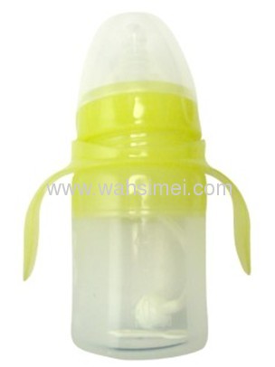 Convenient and practical fashion silicon baby bottle