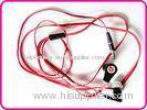 Metal Flat Cable Tour Mp3 Earphone, Noise - Isolating Mp3 Stereo Earphones YDT154