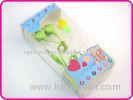 3.5mm Stereo Funny Mp3 Earphone, Cartoon Earphones For Promotion / Cute Cord Wrap Earphone