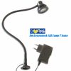 3W LED TASK LIGHT GOOSENECK ARM FLEXIBLE MACHINE LIGHT