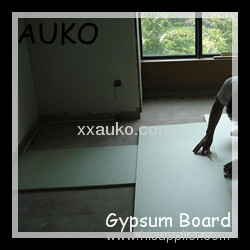Gypsum board 2700*1200*9.5 for wall partition (drywall)