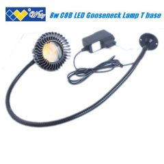 8w COB Gooseneck LED task lamps 640lm industrial work light