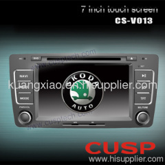 CAR DVD PLAYER WITH GPS FOR SKODA OCTAVIA 2013