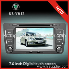 CAR DVD PLAYER WITH GPS FOR SKODA OCTAVIA 2013