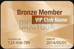 PVC VIP Member Card