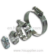 Housing with Zinc Plated Carbon Stainless Steel Hose Clamp