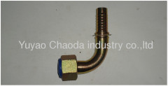 90° BSP FEMALE MULTISEAL SWAGED HOSE FITTING