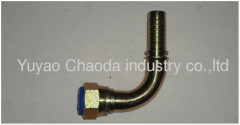 90° BSP FEMALE MULTISEAL SWAGED HOSE FITTING