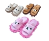 slippers for microfibre chenille lazy man floor cleaning slipper