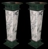 white home decoration marble column