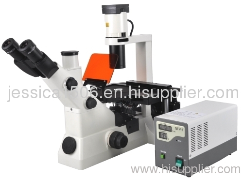 Inverted Fluorescent Biological Microscope With Infinitive Optical System