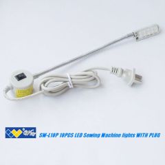 LED magnet light for sewing machine WITH PLUG