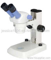 Binocular / Trinocular Academic Zoom Stereo Microscope With 10× Eyepiece, LED Illumination