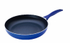 Blue non-stick fry pan