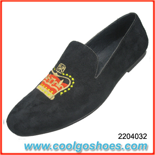 men velvet slippers manufacturer in China