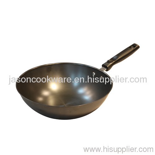 Carbon steel frying pan