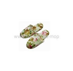 Bedroom Colorful velour home slippers