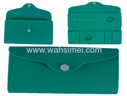 Promotional Silicone female wallets various colors