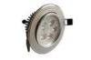 Black / Colour / White Led Ceilling Light Fittings, Anodic Oxidation / Baking Varnish Ceiling Light