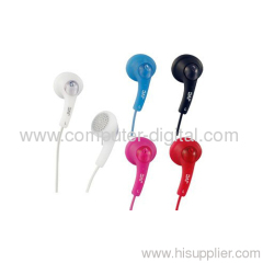 White JVC In Ear Earphone