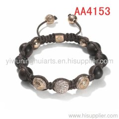 Fashion beaded shamballa bracelets