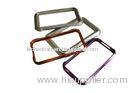 Hard Metal Phone Case , Cold Forging Iphone4s Mobile Protection Cover / Iphone Bumper Cover