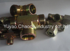 BRANCH TEE FITTINGS WITH SWIVEL NUT