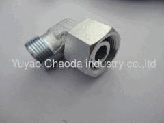 UN/UNF THREAD ADJUSTABLE STUD END WITH O-RING SEALING RUN TEE