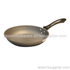 Forge frying pans with lid