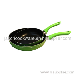 Aluminum press frying pan