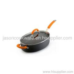5 Quart Covered Oval Saute with Helper Handle