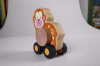 Animal car - monkey wooden children toys gifts