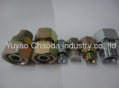 90°ELBOW BSPT MALE OF METRIC THREAD BITE TYPE TUBE FITTINGS