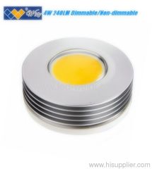 Dimming GX53 LED cabinet light 6w 5000K downlight (=11w CFl)