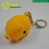 Animal keychain small dynamo led light toys kids