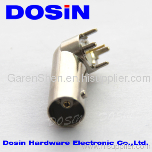 ZINC ALLOY R/A BNC Jack connector