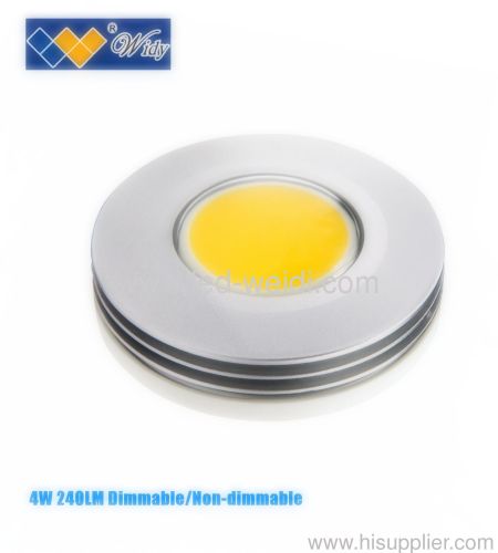 DIMMABLE COB 4W LED DOWNLIGHTING CABINET LAMPS 240LM PUCK LIGHTS