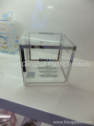 plastic package box PET square box printing plastic box