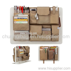 Multifunctional desktop organizer, wholesale desk rack, Magazine rack, pen holder, card holder