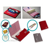 Canvas fold compendium, Pecil case, stationery organizer, passport holder, coin purse