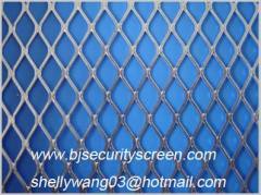 Stainless steel diamond mesh