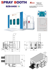 Spray Paint BoothCar Spray And Baking Booth Oven Spray Booth