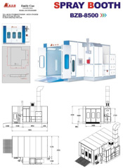 BZB-8500 Paint Spraying Booth