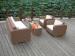 Patio garden wicker furniture sofa sets