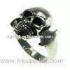 Jewelry Vintage Gothic Skull Biker Stainless Steel Mens Ring, R1191 Stainless Steel Skull Ring