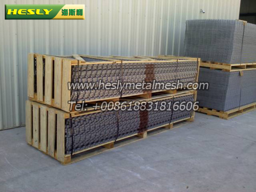 hexsteel anchors temporary fence steel grating