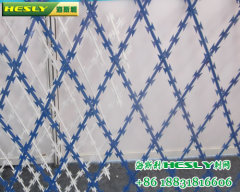 HESLY Razor Mesh Fence, welded razor mesh