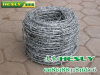 HESLY 16×16 PVC coated double strand barbed wire