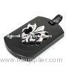 Elegant Stainless Steel Royal Lily Pendant P005, Steel Color, OEM, ODM Black Mens Stainless Steel Pe